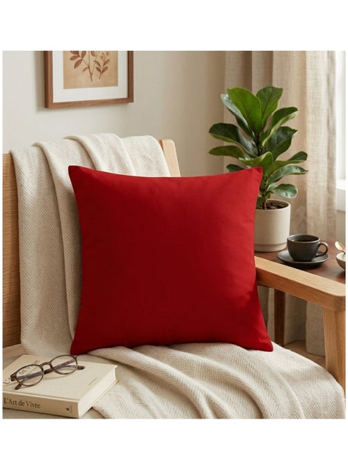 Coussin en polyester uni Pop color - Kiabi