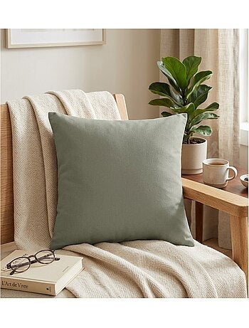 Coussin en polyester uni Pop color