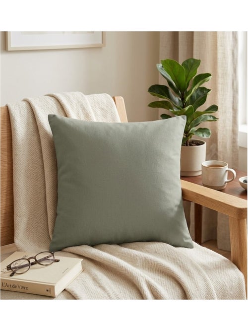 Coussin en polyester uni Pop color - Kiabi