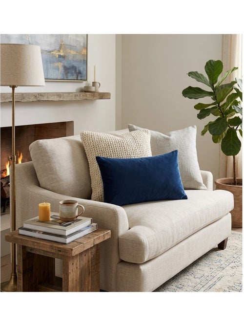 Coussin en polyester uni pop colors - Kiabi