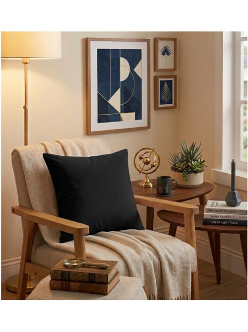 Coussin en polyester uni pop colors - Kiabi