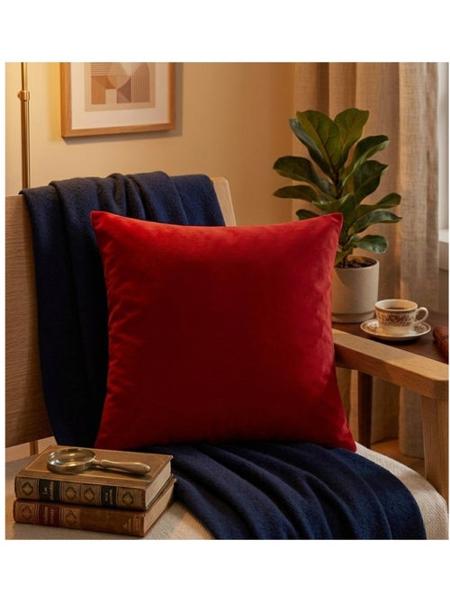Coussin en polyester uni pop colors - Kiabi