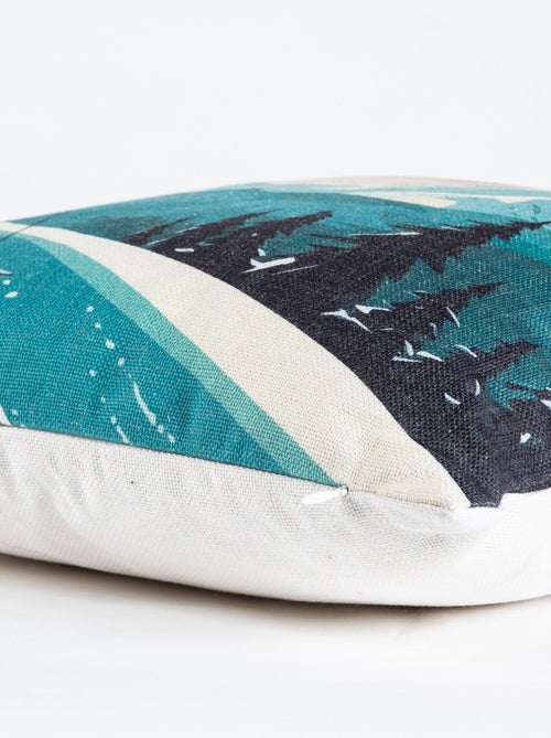 Coussin en polylin imprimé 'Deko&co' - Kiabi Coussin en polylin imprimé 'Deko&co' - Kiabi
