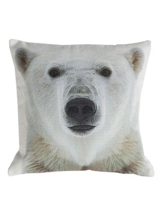 Coussin en polylin imprimé 'Deko&co'