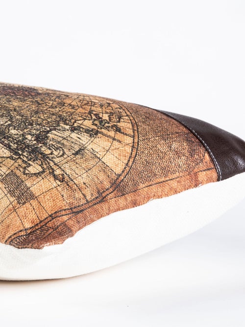 Coussin en polylin imprimé 'Deko&co' - Kiabi