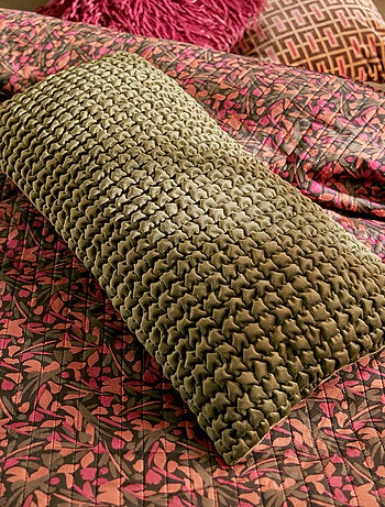 Coussin en velours - Effet 3D moelleux