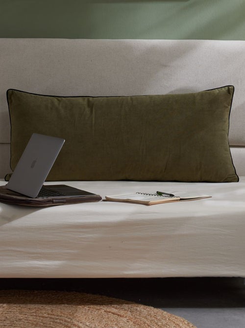 Coussin en velours 40 x 90 cm - Kiabi