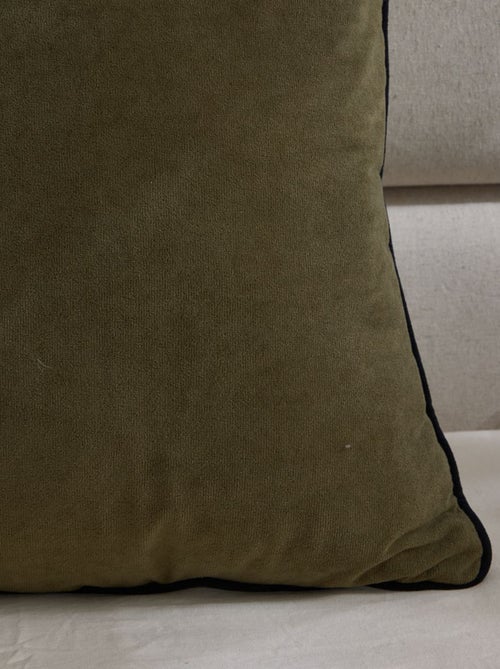 Coussin en velours 40 x 90 cm - Kiabi