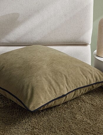 Coussin en velours 45 x 45 cm