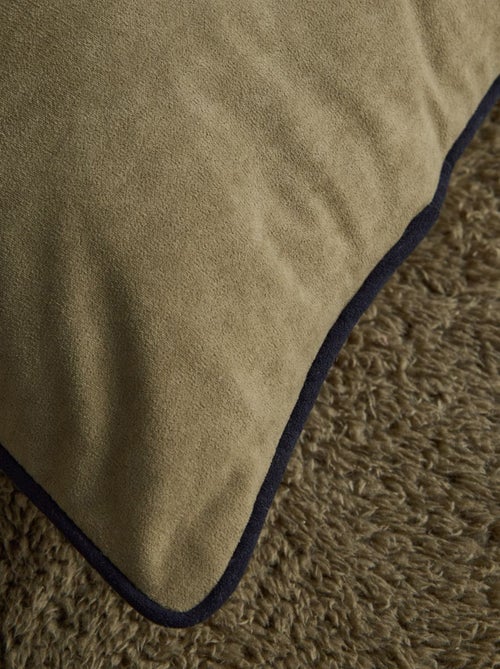 Coussin en velours 45 x 45 cm - Kiabi