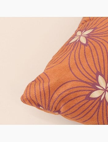 Coussin en velours à motifs 30x50cm