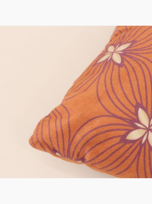 Coussin en velours à motifs 30x50cm - Kiabi