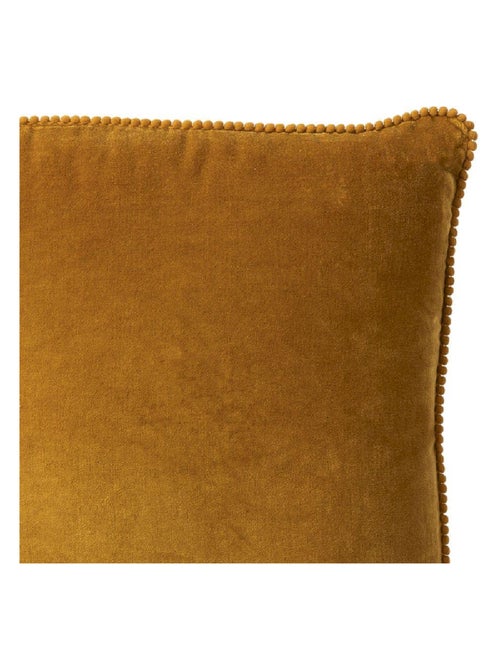 Coussin en velours avec contour perlé 'Deko&co' - Kiabi Coussin en velours avec contour perlé 'Deko&co' - Kiabi