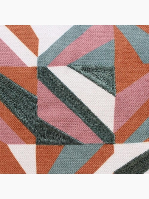 Coussin en velours coloré 30x50cm - Kiabi