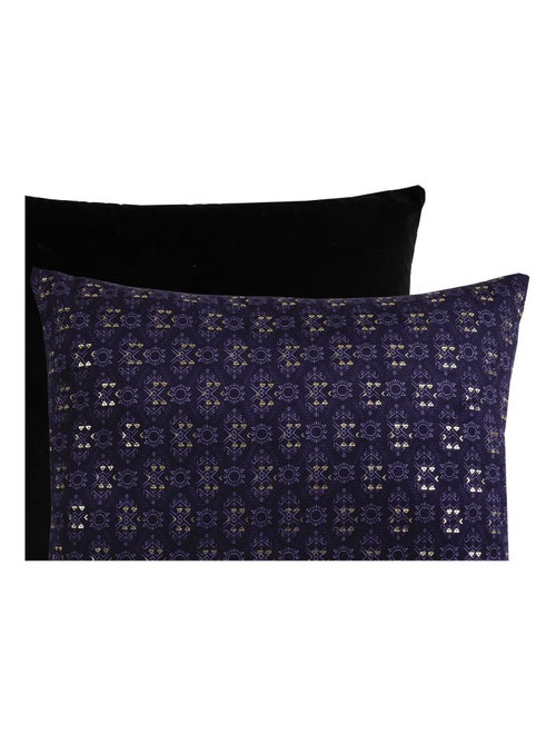 Coussin en velours imprimé LAZARO 'Deko&co' - Kiabi