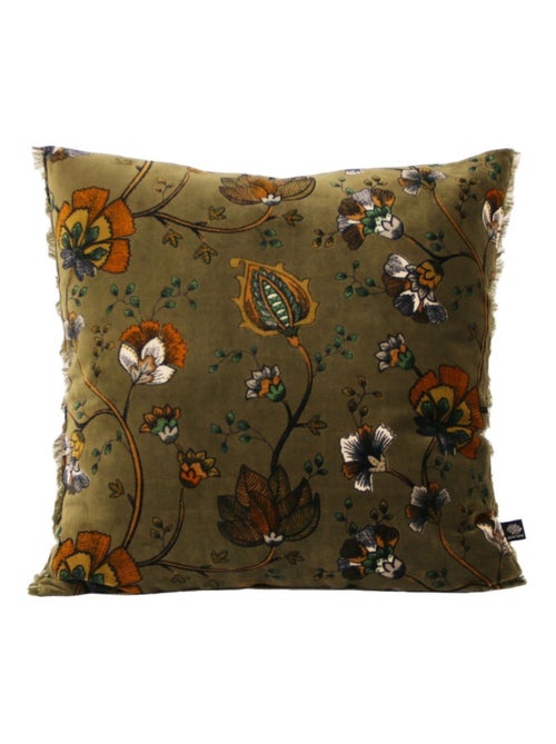 Coussin en Velours style Vintage - Kiabi