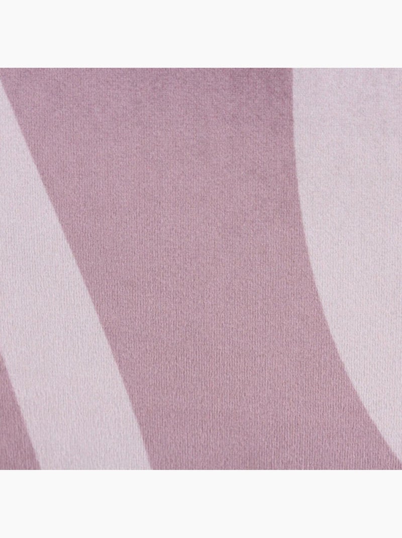 Coussin en velours zébré rose 40x60cm Rose - Kiabi