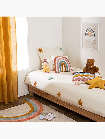 Coussin enfant arc-en-ciel ARC-EN-CIEL
