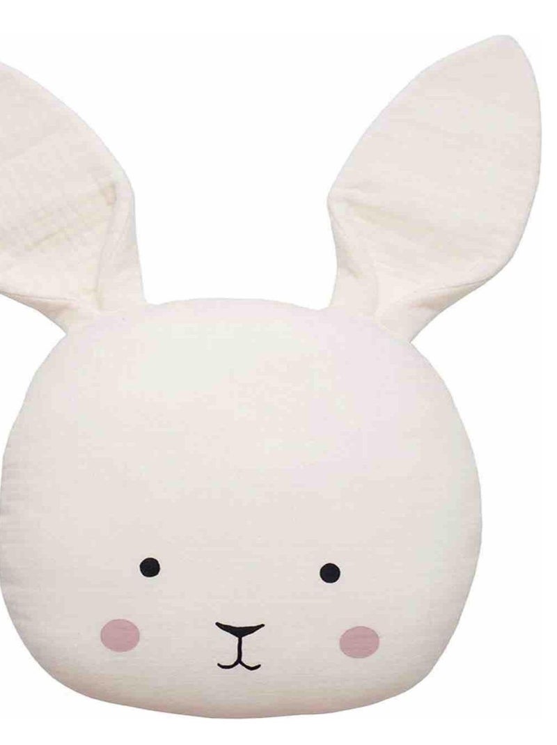 Coussin enfant, Coussin lapin JaBaDaBaDo Blanc - Kiabi