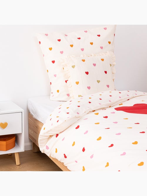 Coussin enfant déhoussable en gaze de coton AINA - Kiabi