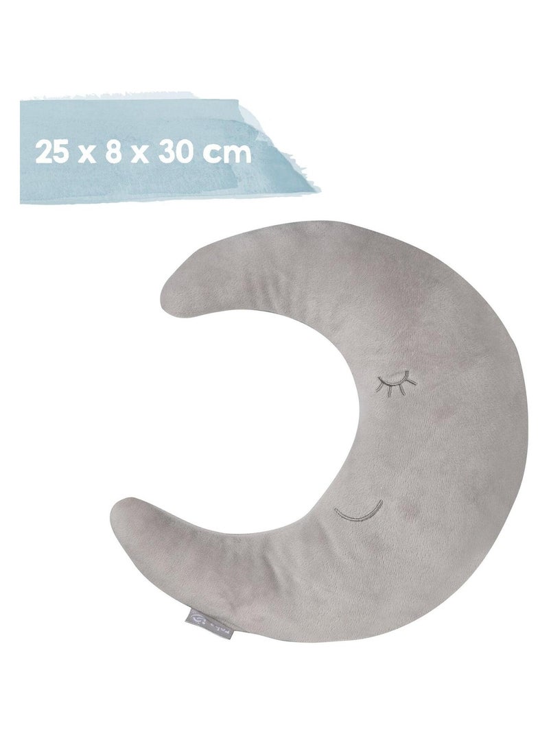 Coussin enfant demi-lune 'roba Style' Gris Argenté - Kiabi