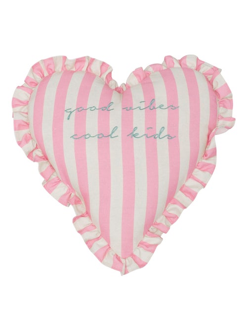 Coussin enfant en forme de coeur - Kiabi