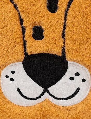 Coussin enfant en forme de léopard