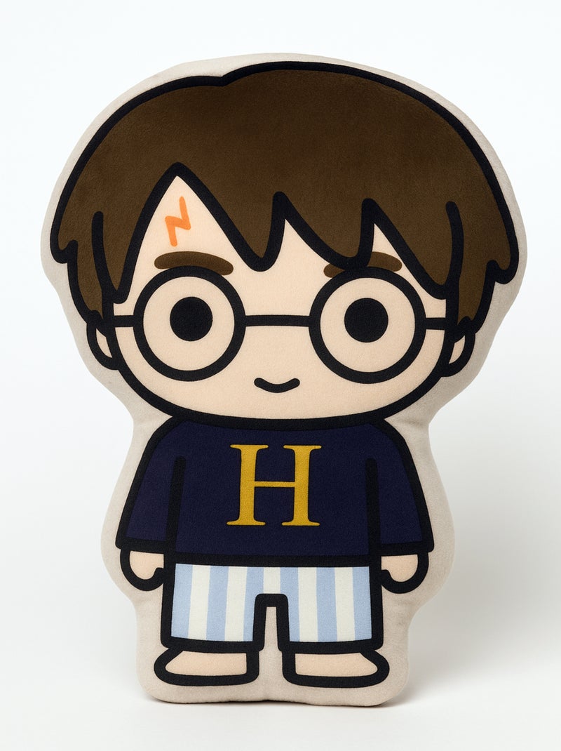 Coussin Enfant Forme Figurine 3D, HARRY POTTER Marron - Kiabi