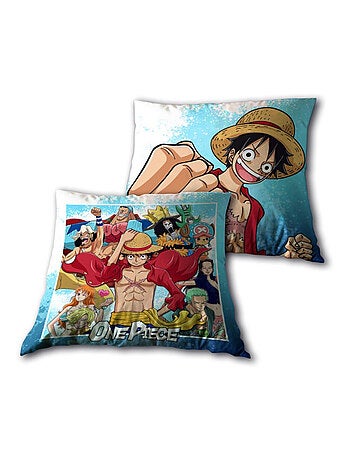 Coussin Enfant One Piece Décoratif 100% Coton 40x40 cm