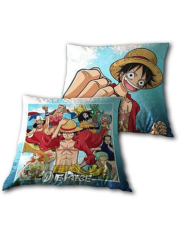 Coussin Enfant One Piece Décoratif 100% Coton 40x40 cm