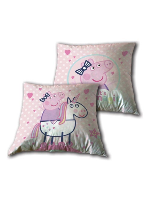 Coussin Enfant Peppa Pig Décoratif 35x35 cm - Kiabi