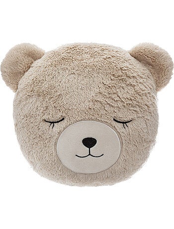Coussin enfant tête d'ours OURS