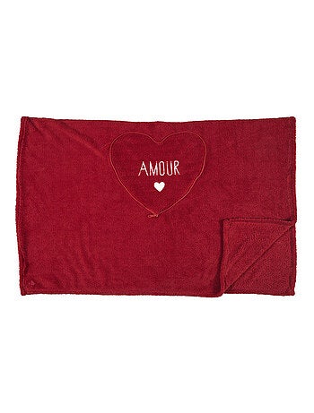 Coussin et plaid collection AMOUR TOUJOURS