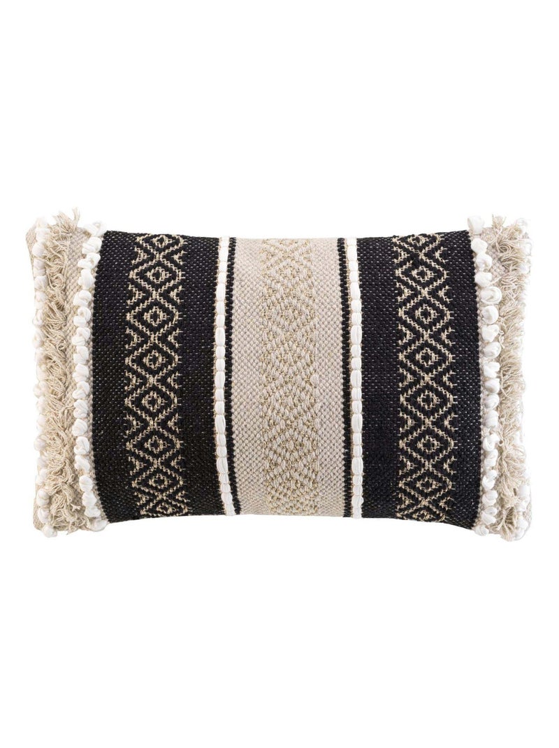 Coussin ethnique avec fils lurex Multicolore - Kiabi