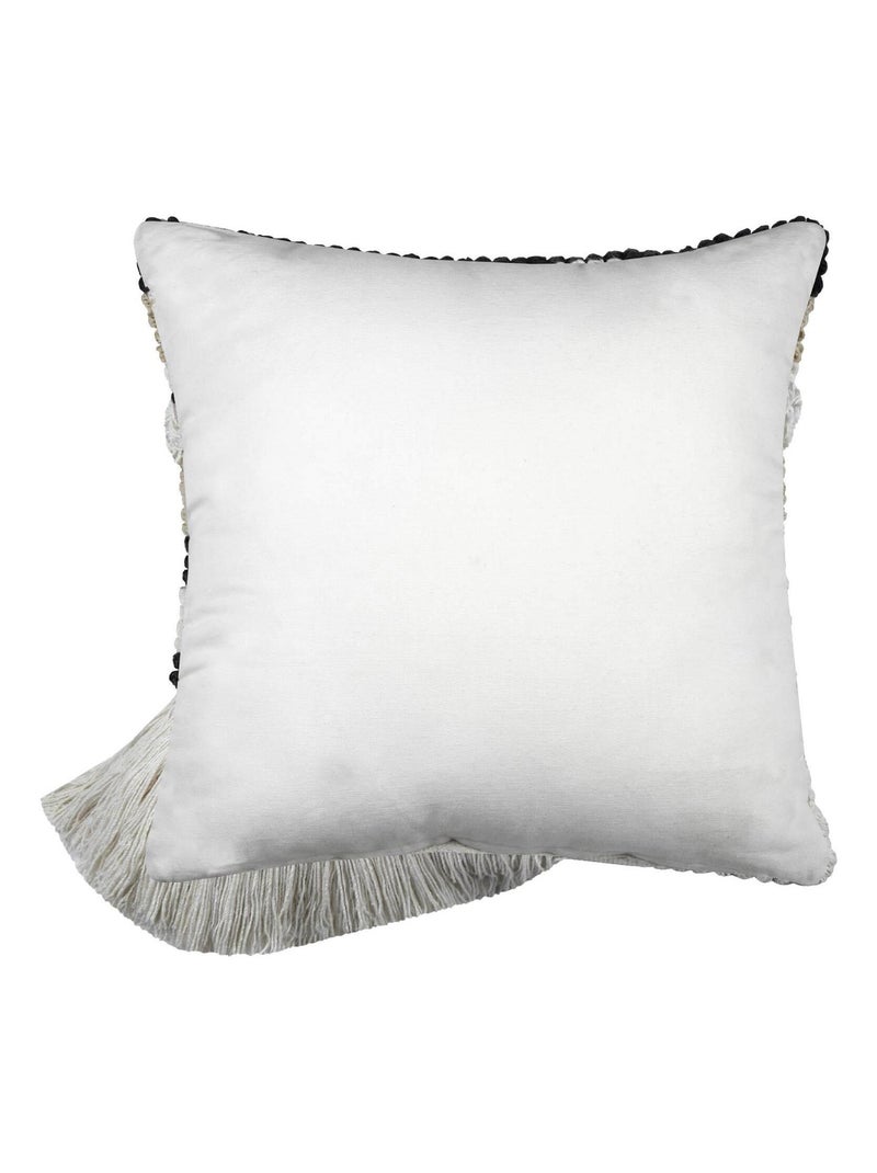Coussin ethnique et authentique Beige - Kiabi