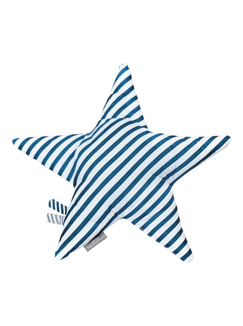 Coussin étoile en coton blanc - SAUTHON - Kiabi