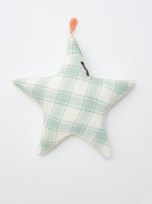 Coussin étoile en gaze de coton (50 x 45 cm) - Kiabi