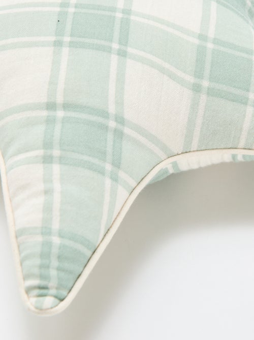 Coussin étoile en gaze de coton (50 x 45 cm) - Kiabi