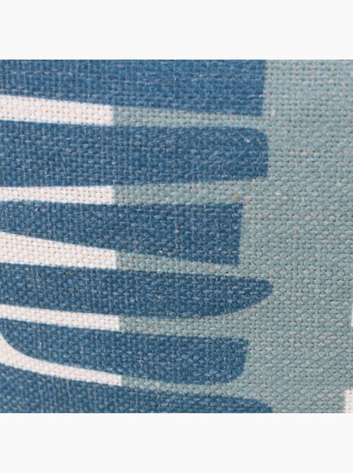 Coussin exterieur à motifs géométriques 30x50cm - Kiabi