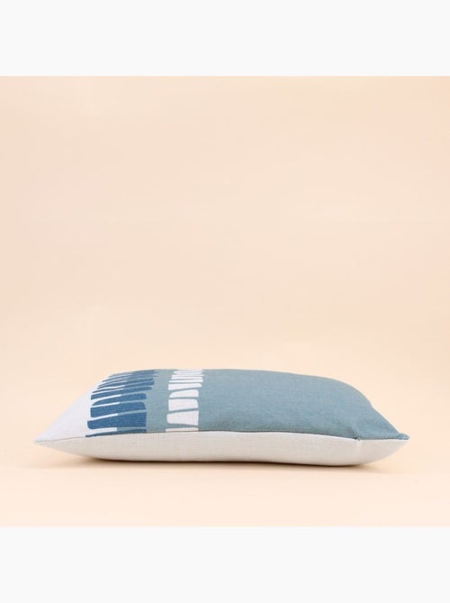 Coussin exterieur à motifs géométriques 30x50cm - Kiabi