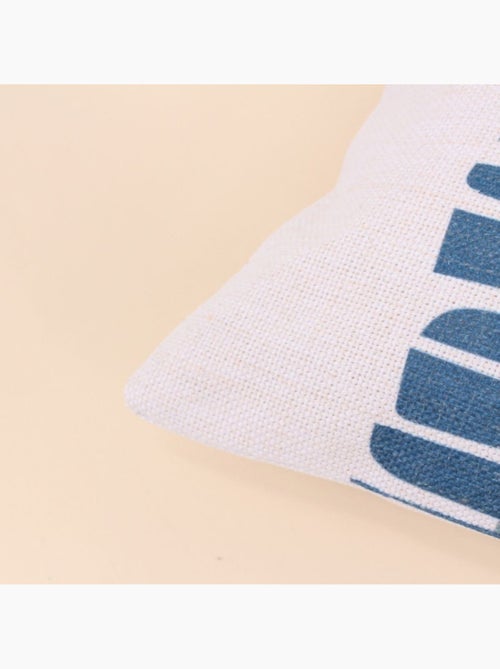 Coussin exterieur à motifs géométriques 30x50cm - Kiabi