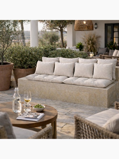 Coussin extérieur déhoussable haute résistance FERRET - Kiabi