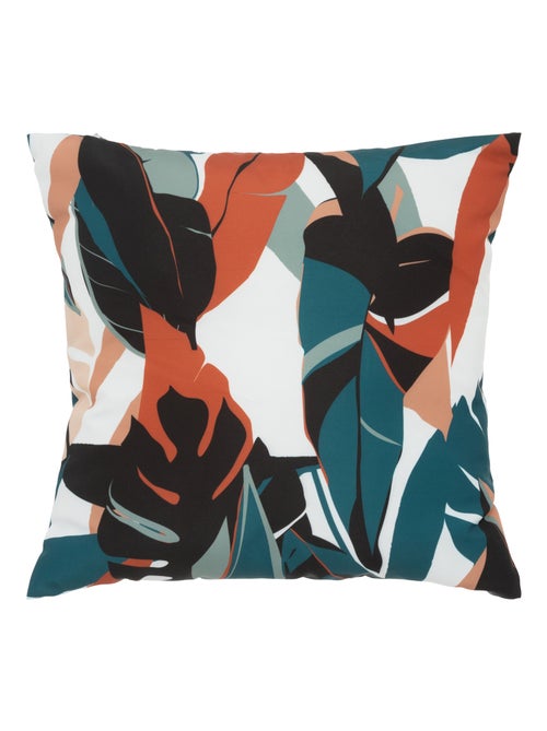 Coussin extérieur imprimé feuilles - Kiabi