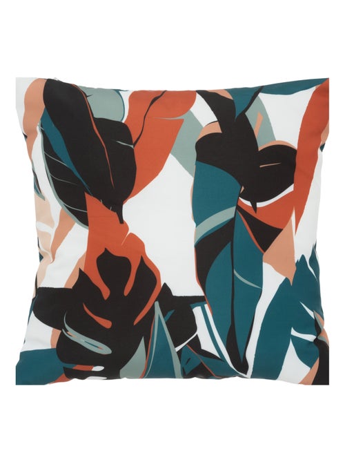 Coussin extérieur imprimé feuilles - Kiabi