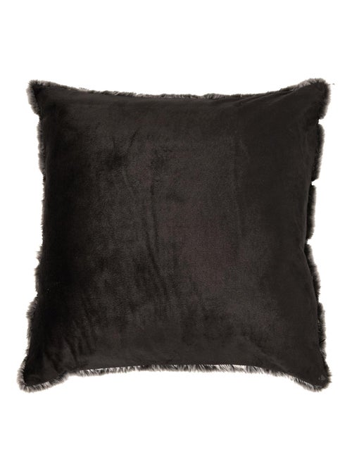 Coussin fausse fourrure collection SIMON - Kiabi