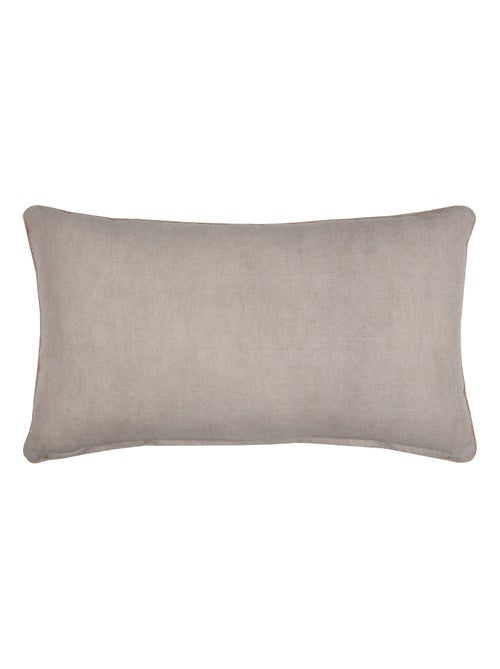 Coussin  feuillage doré - Kiabi