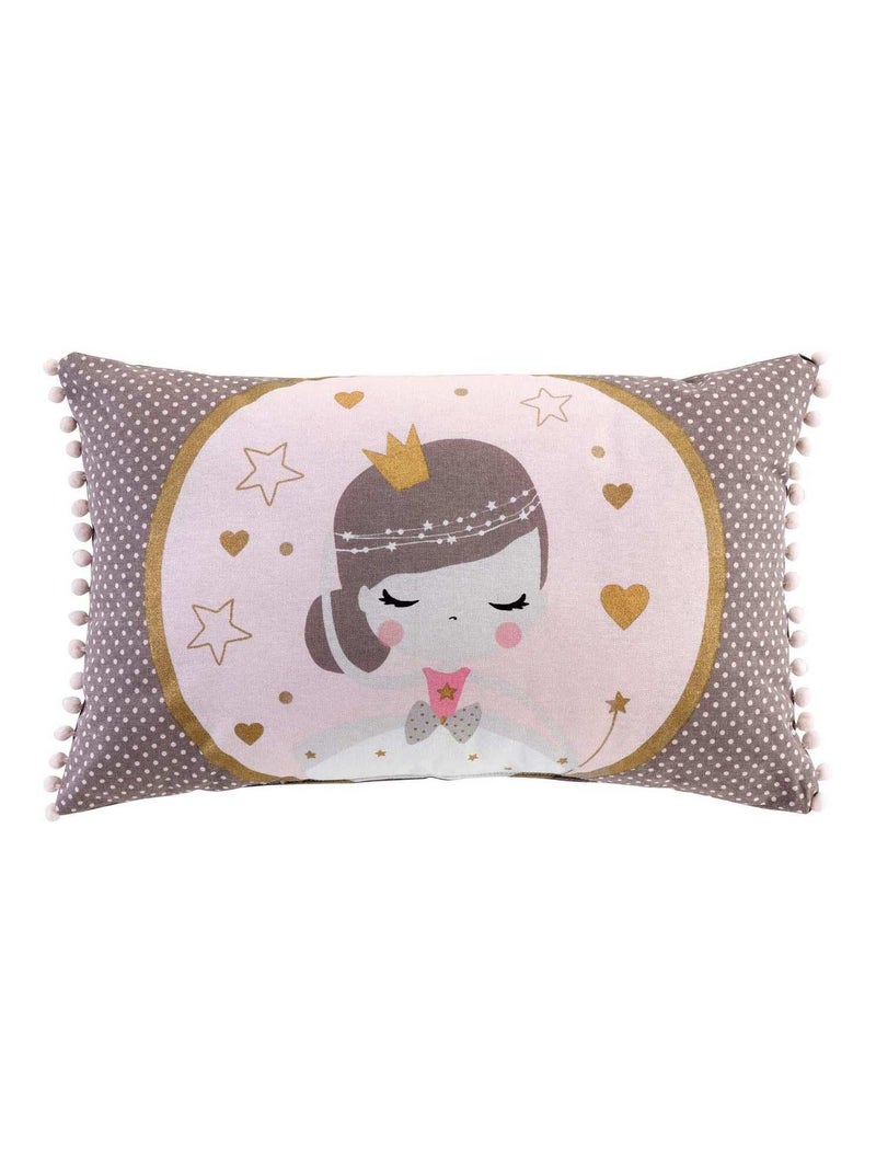 Coussin Fifi Petite Princesse Rose - Kiabi