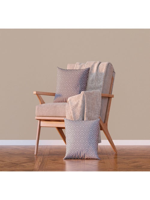 Coussin figure géométrique - 45 cm x 45 cm - Kiabi