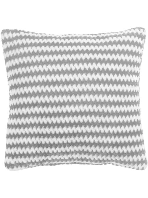 Coussin Flanelle Jacquard Denvers - Kiabi