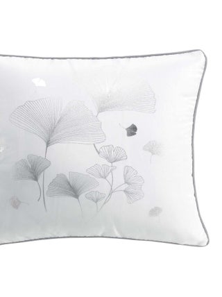 Coussin fleur Bloomy metalise